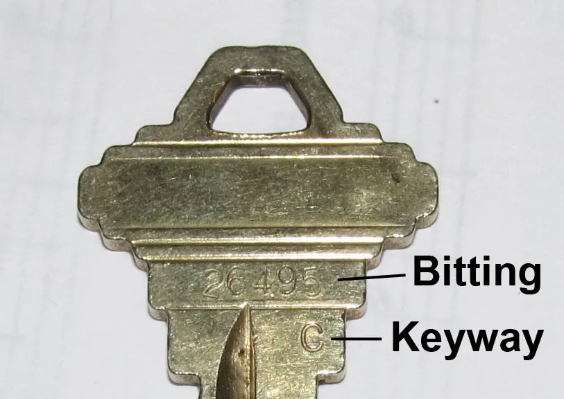  اجزاء اصلی کلید