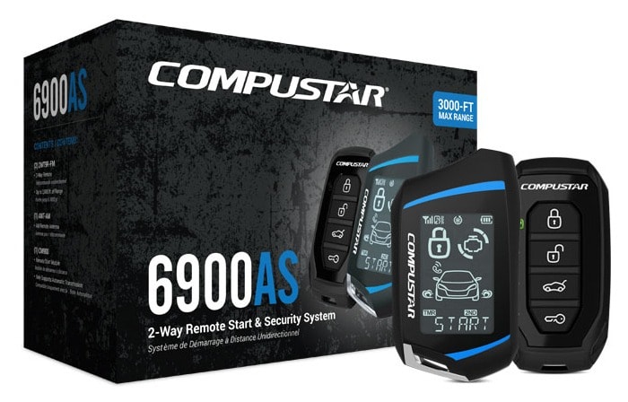   Compustar CS900-AS  ریموت استارت دوطرفه  