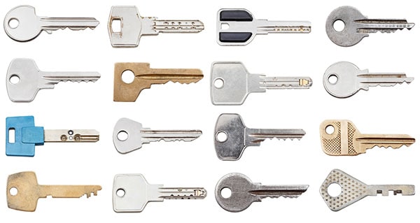 آشنایی با انواع کلید ها