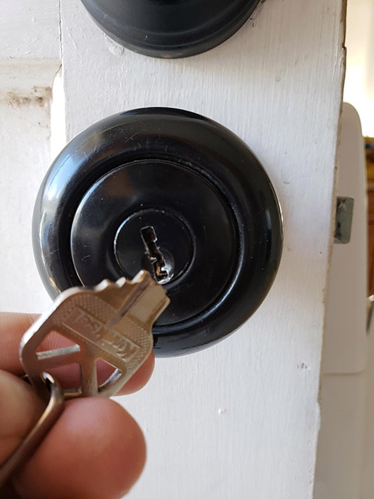رفع شکستن کلید در قفل
